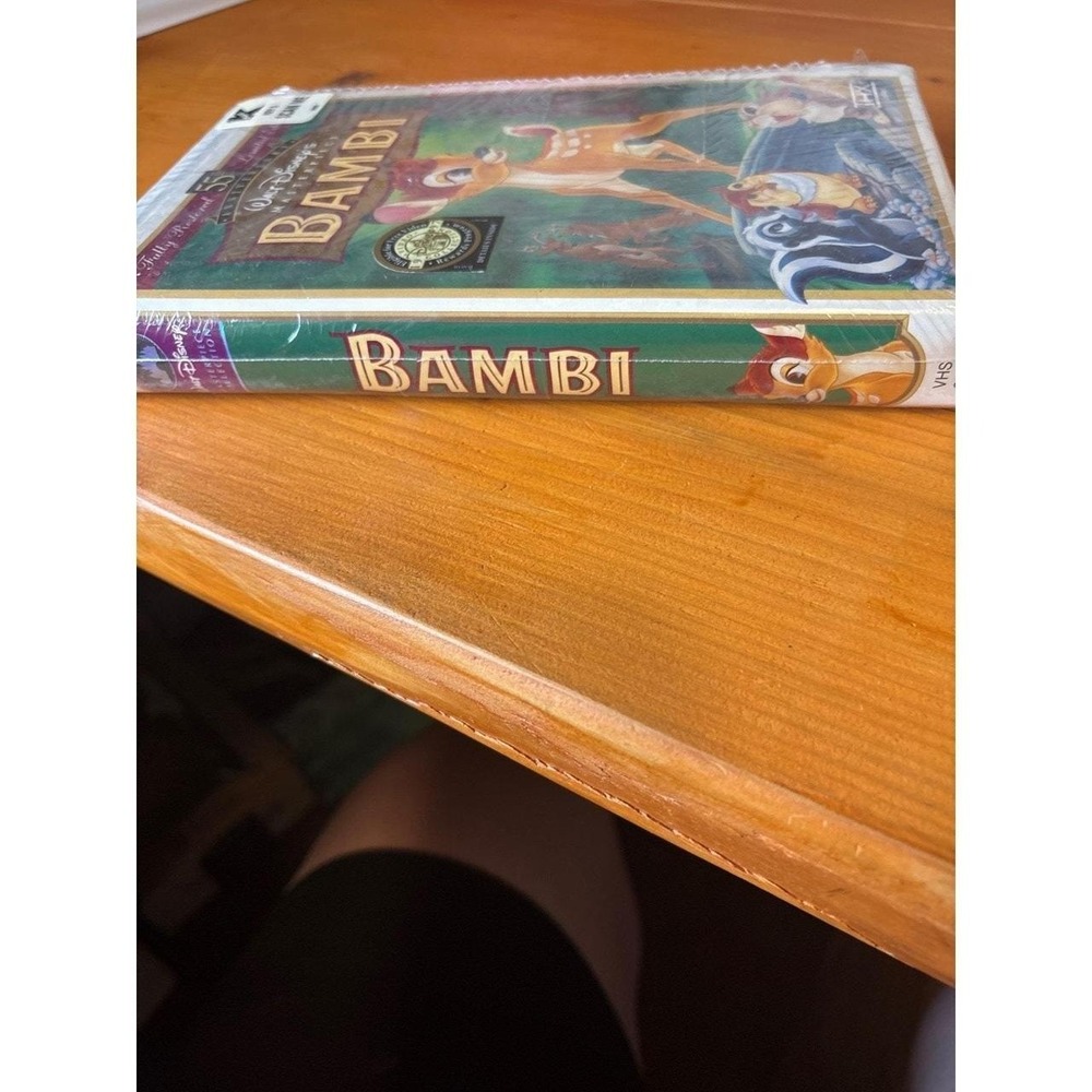 ●RARE● Walt Disney's Masterpiece-Bambi 55th Anniversary-Limited Edition-VHS-9505 - Picture 5 of 6